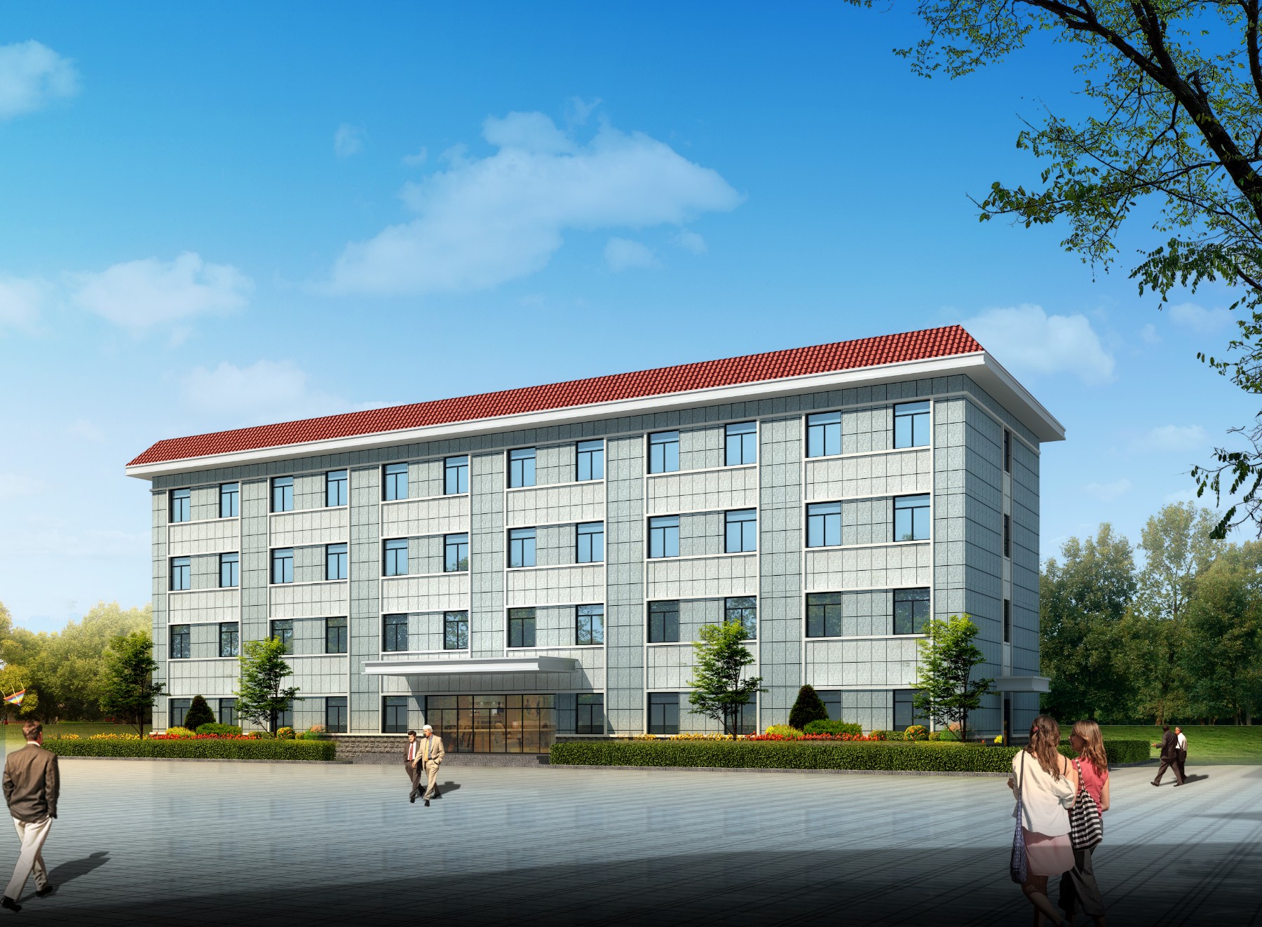 设计院刚需｜建筑外立面效果图制作，高效出图✨